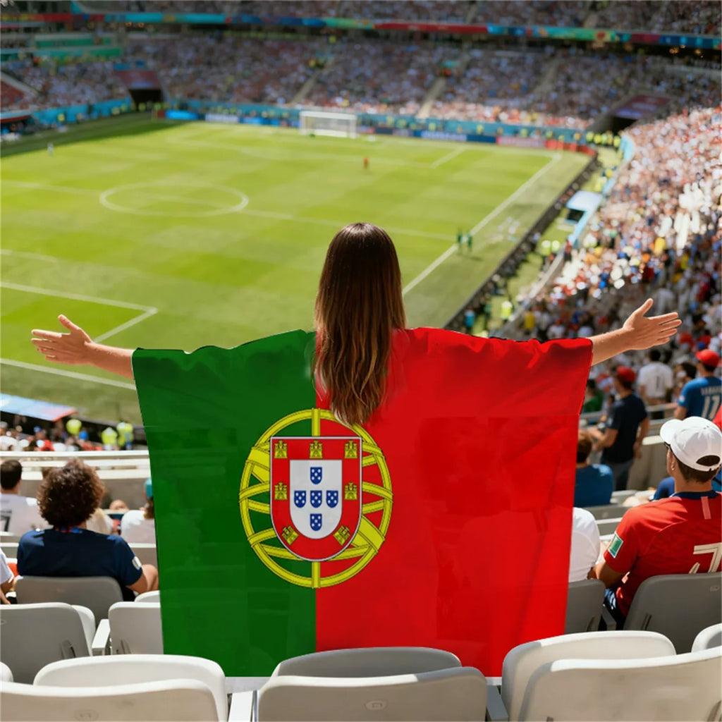 World Cup supporter cape