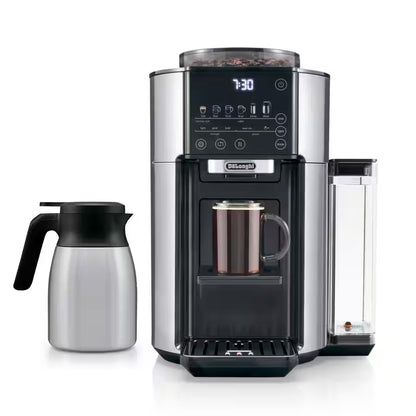 De'Longhi TrueBrew Automatic Coffee Machine - Stainless with Thermal Carafe