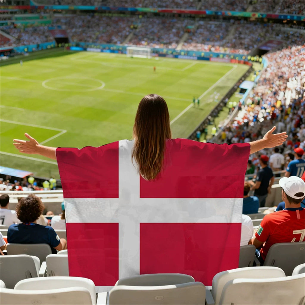 World Cup supporter cape