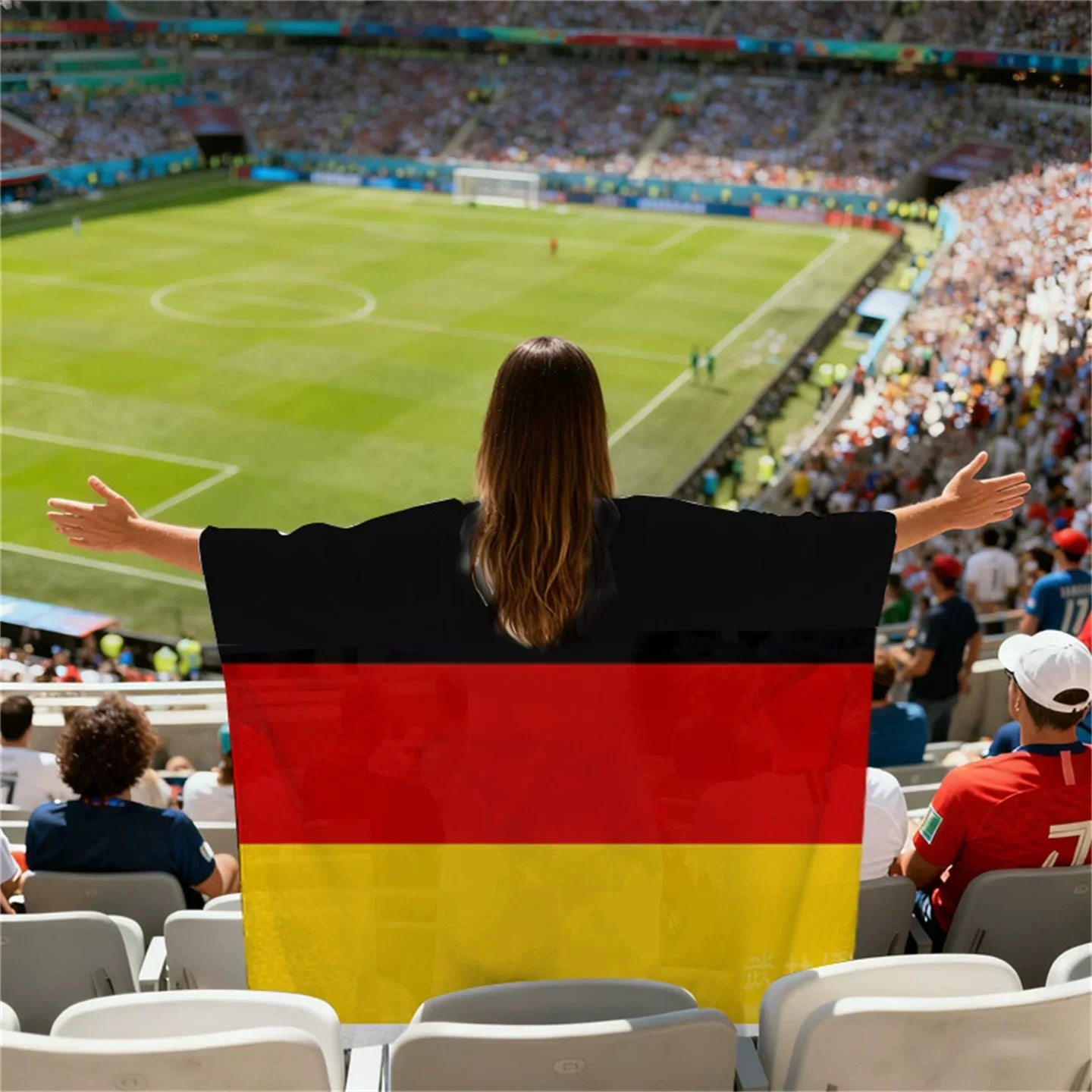 World Cup supporter cape