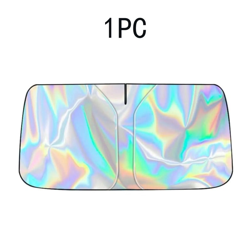 Foldable Car Windshield Sunshade | 99% UV Block | Universal Fit for Cars, SUVs & Trucks